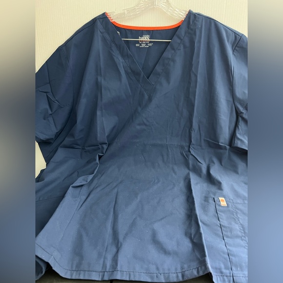 Code Happy Women’s Scrub Top - Picture 1 of 7